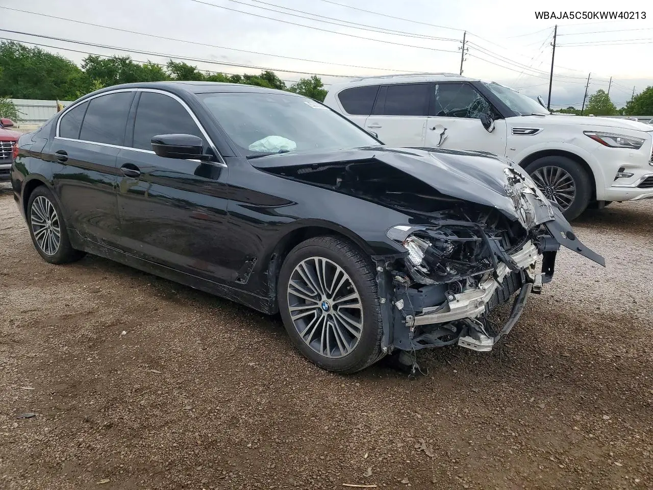 2019 BMW 530 I VIN: WBAJA5C50KWW40213 Lot: 54965016