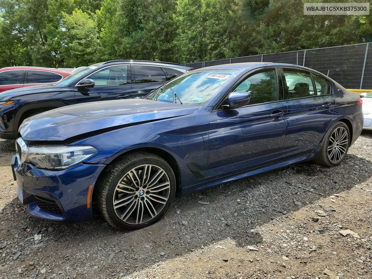 2019 BMW 530Xe VIN: WBAJB1C5XKB375300 Lot: 56673226
