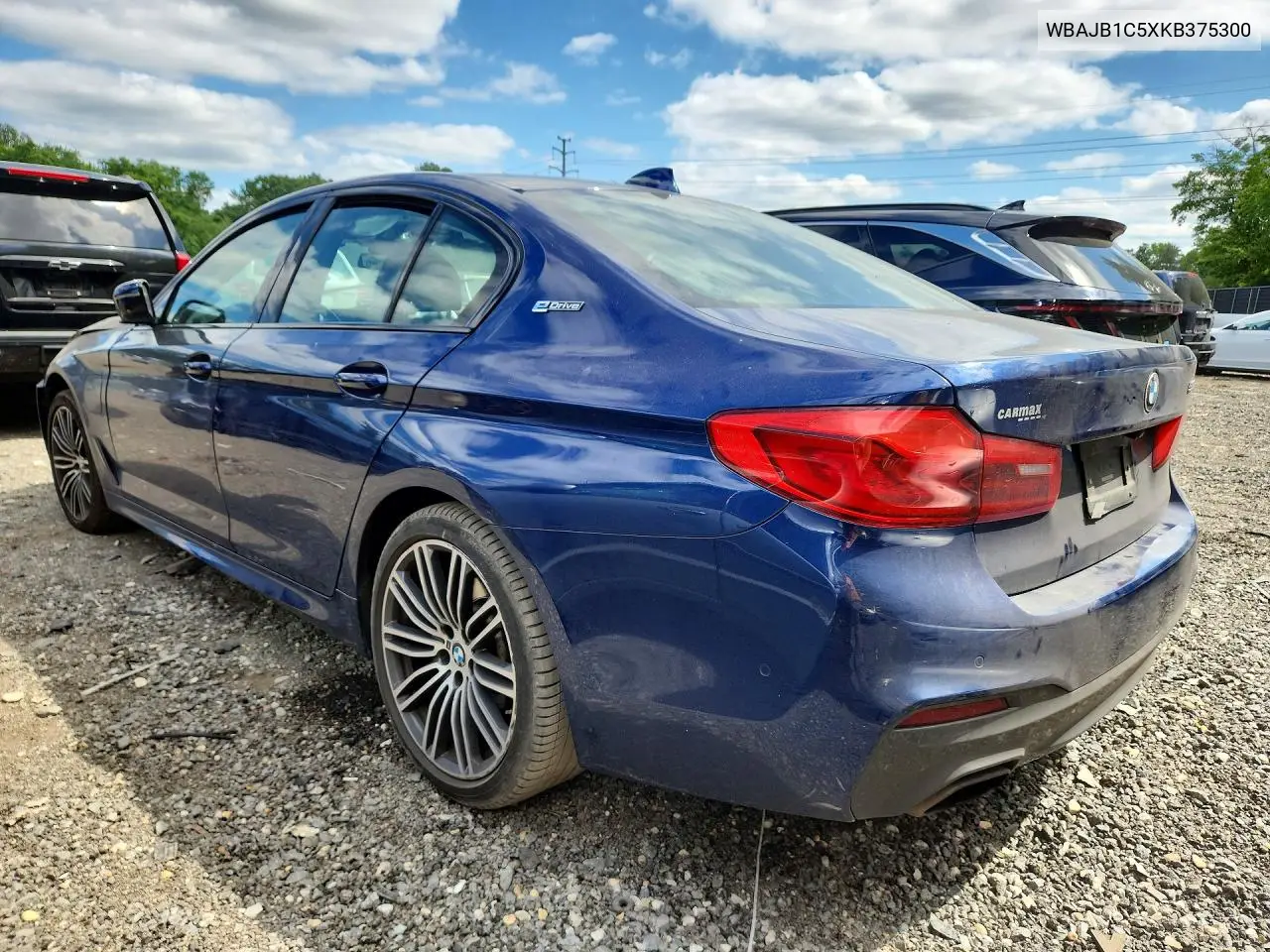 2019 BMW 530Xe VIN: WBAJB1C5XKB375300 Lot: 56673226