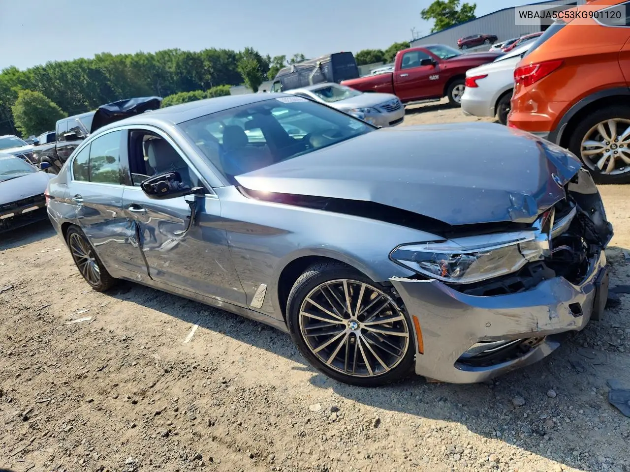 2019 BMW 530 I VIN: WBAJA5C53KG901120 Lot: 59225016