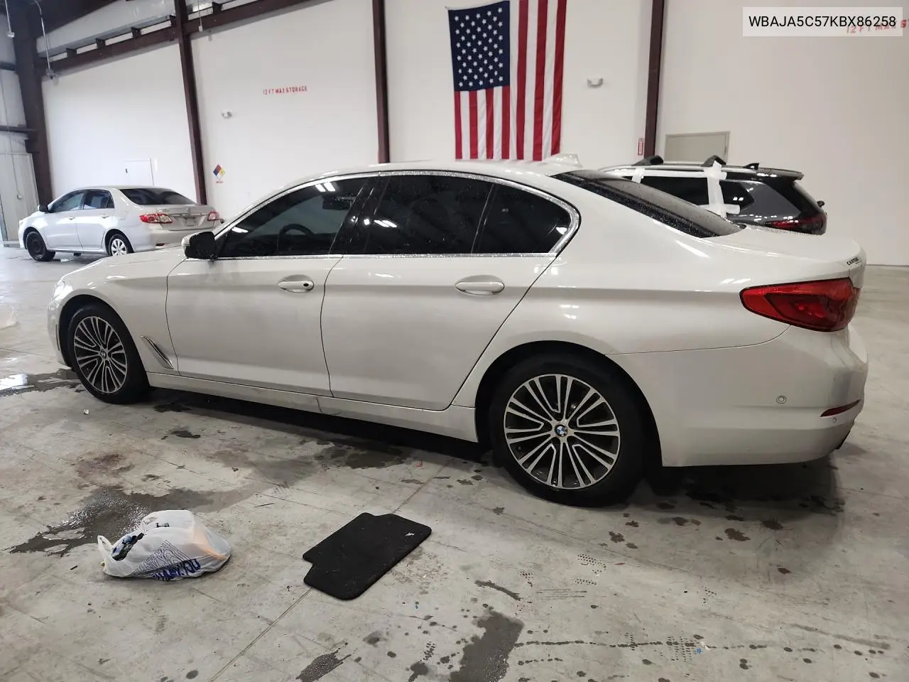 2019 BMW 530 I VIN: WBAJA5C57KBX86258 Lot: 60229446