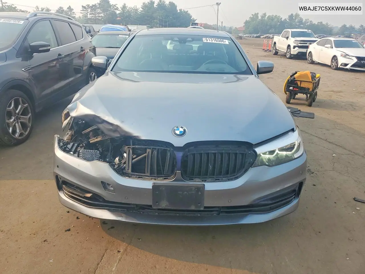 2019 BMW 540 Xi VIN: WBAJE7C5XKWW44060 Lot: 61316506