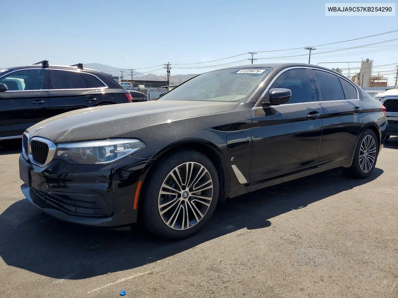 2019 BMW 530E VIN: WBAJA9C57KB254290 Lot: 61339476