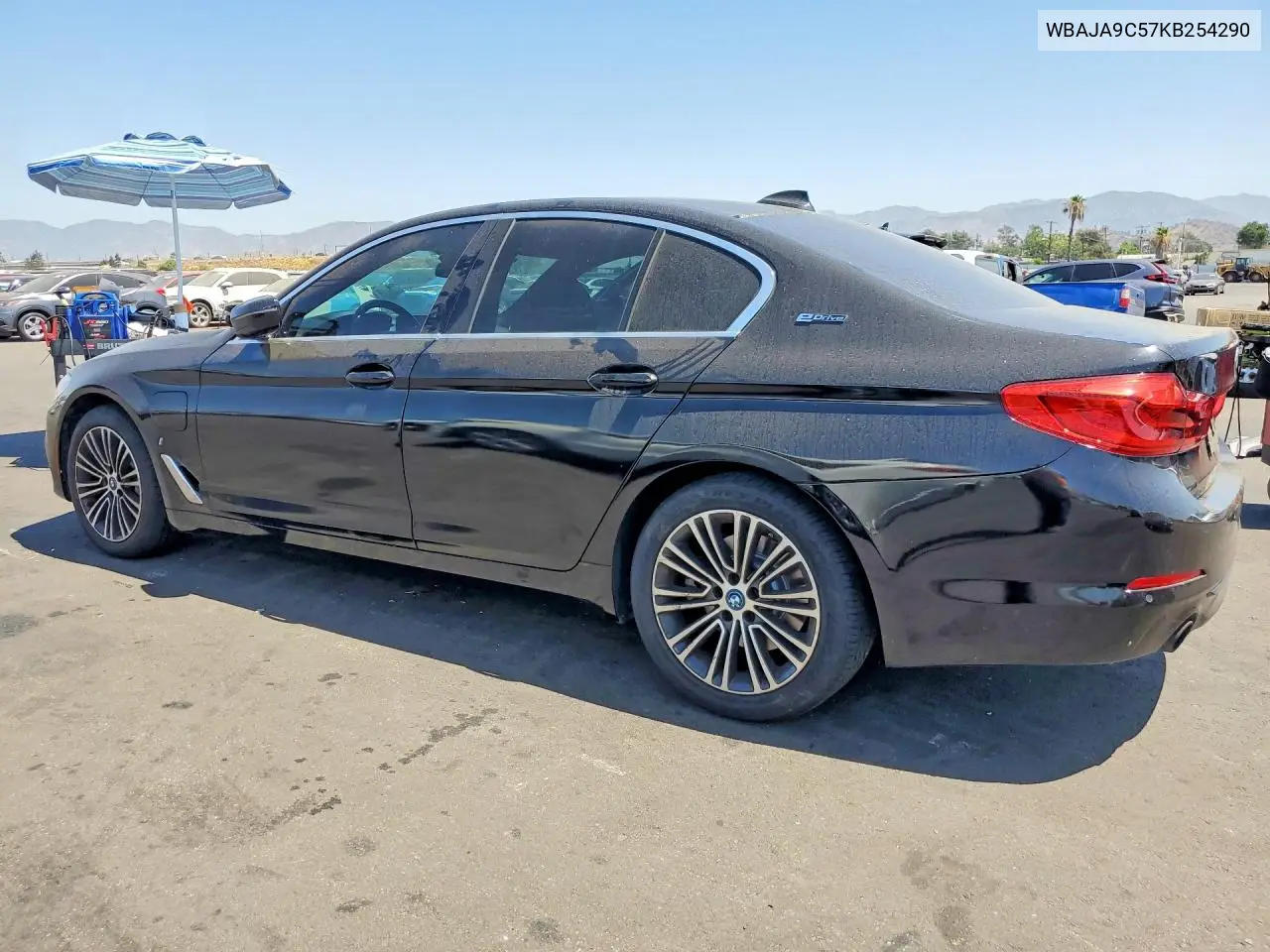 2019 BMW 530E VIN: WBAJA9C57KB254290 Lot: 61339476