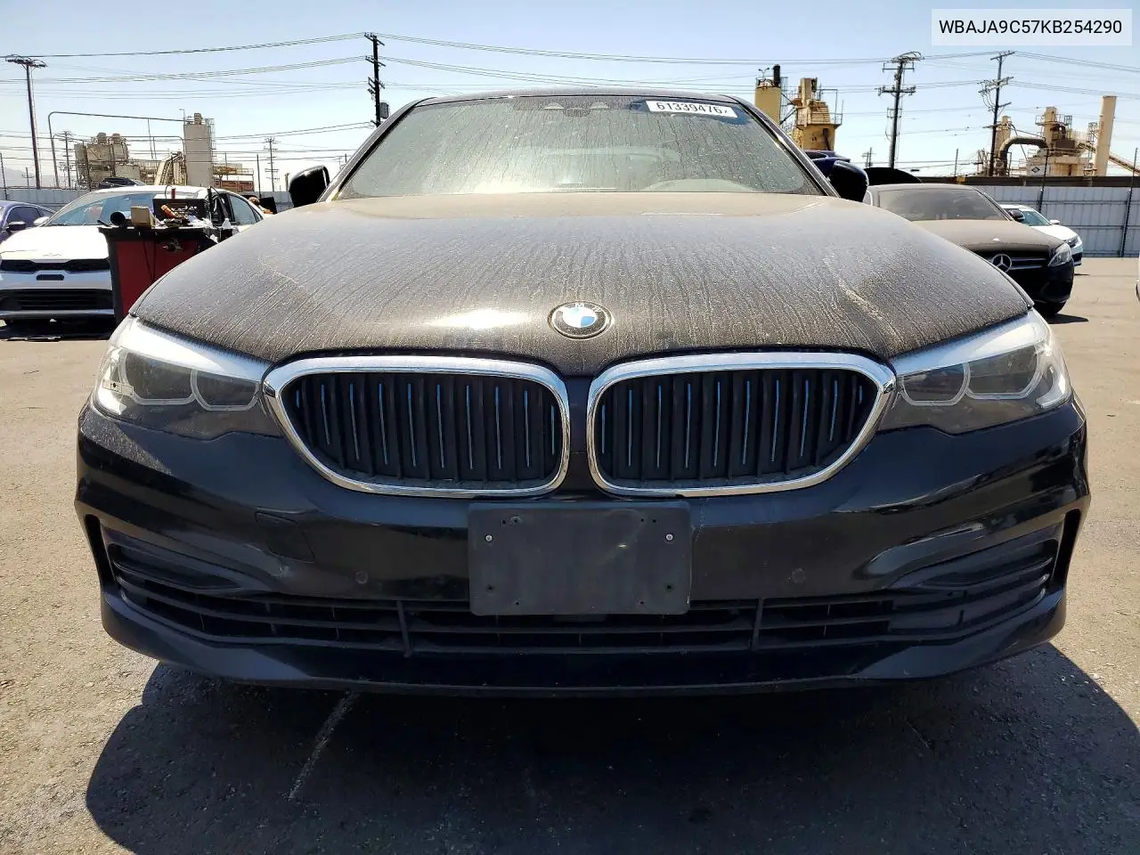 2019 BMW 530E VIN: WBAJA9C57KB254290 Lot: 61339476