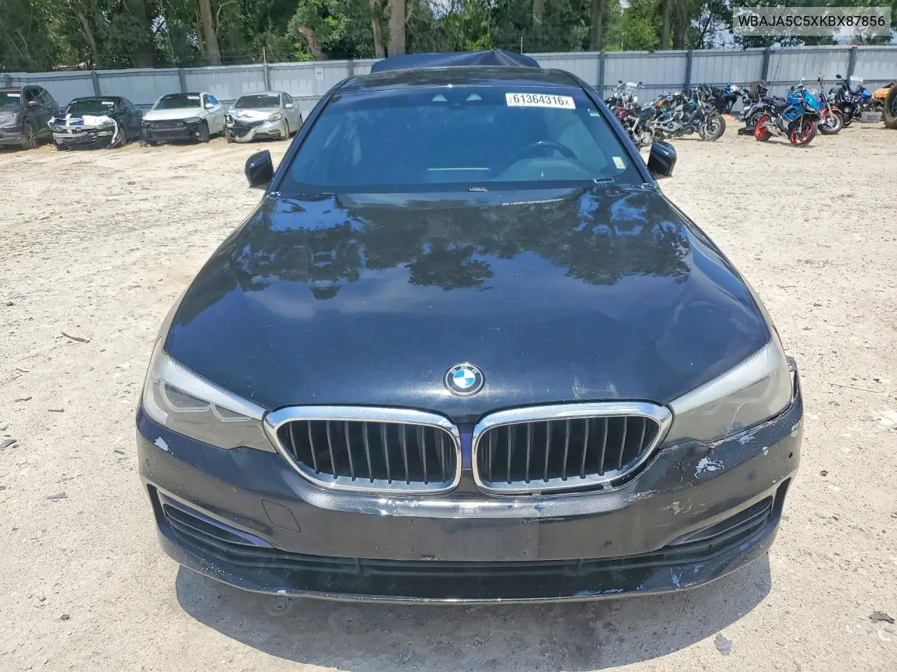 2019 BMW 530 I VIN: WBAJA5C5XKBX87856 Lot: 61364316