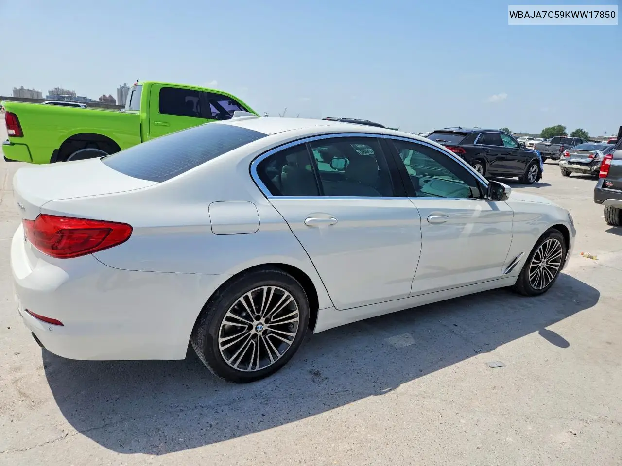 2019 BMW 530 Xi VIN: WBAJA7C59KWW17850 Lot: 61746086