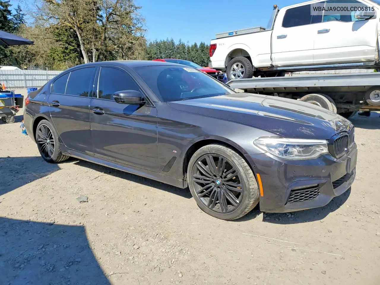 2020 BMW 530E VIN: WBAJA9C00LCD06815 Lot: 49300436