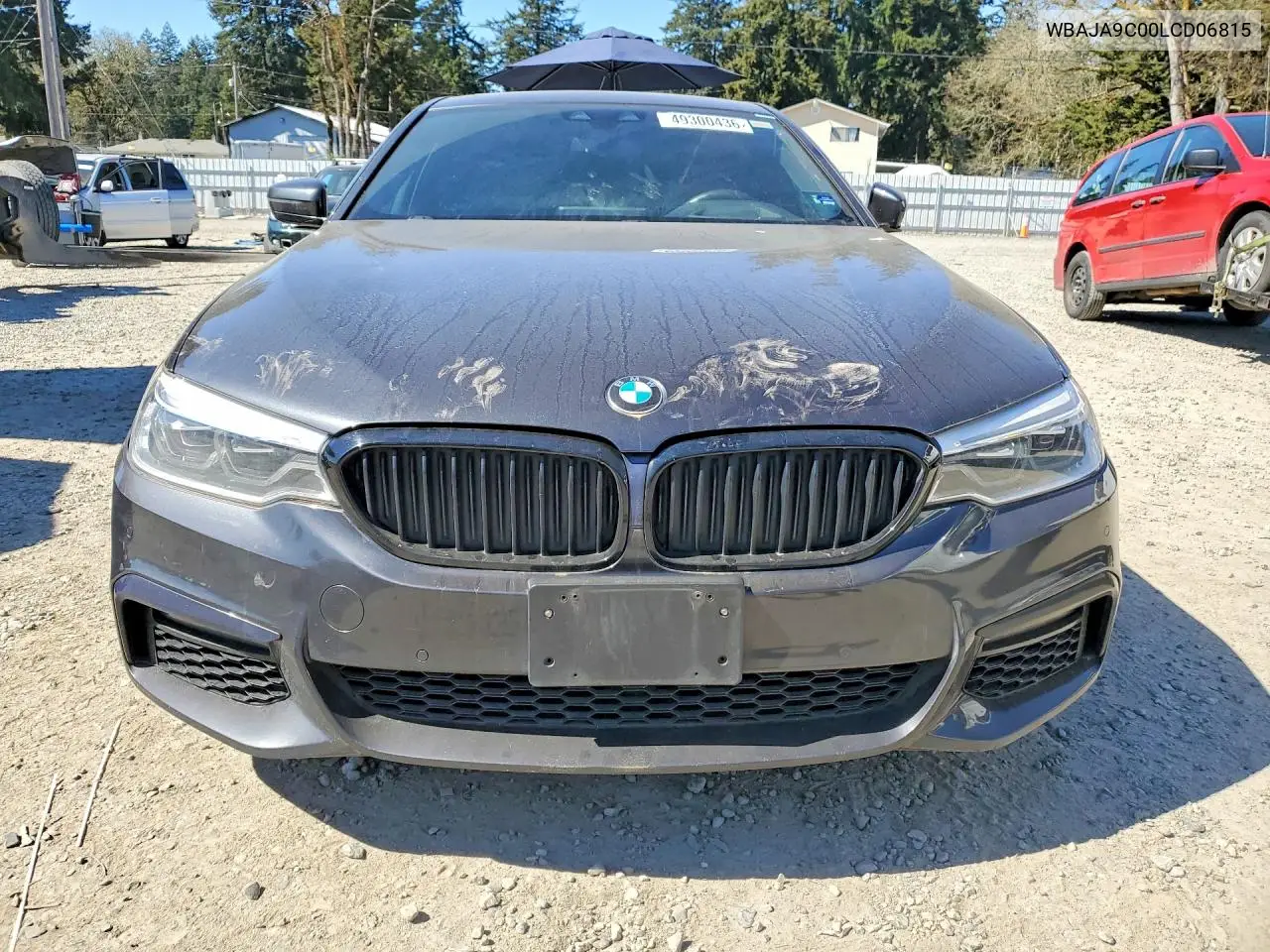2020 BMW 530E VIN: WBAJA9C00LCD06815 Lot: 49300436