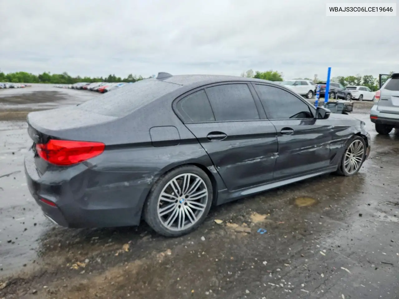 2020 BMW 540 Xi VIN: WBAJS3C06LCE19646 Lot: 57218366
