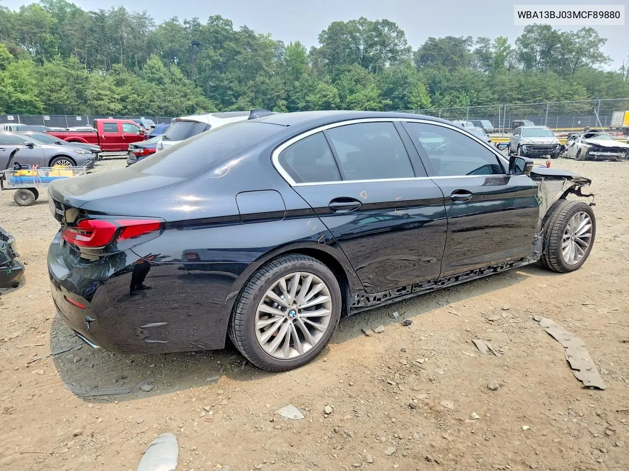 2021 BMW 530 Xi VIN: WBA13BJ03MCF89880 Lot: 61421696