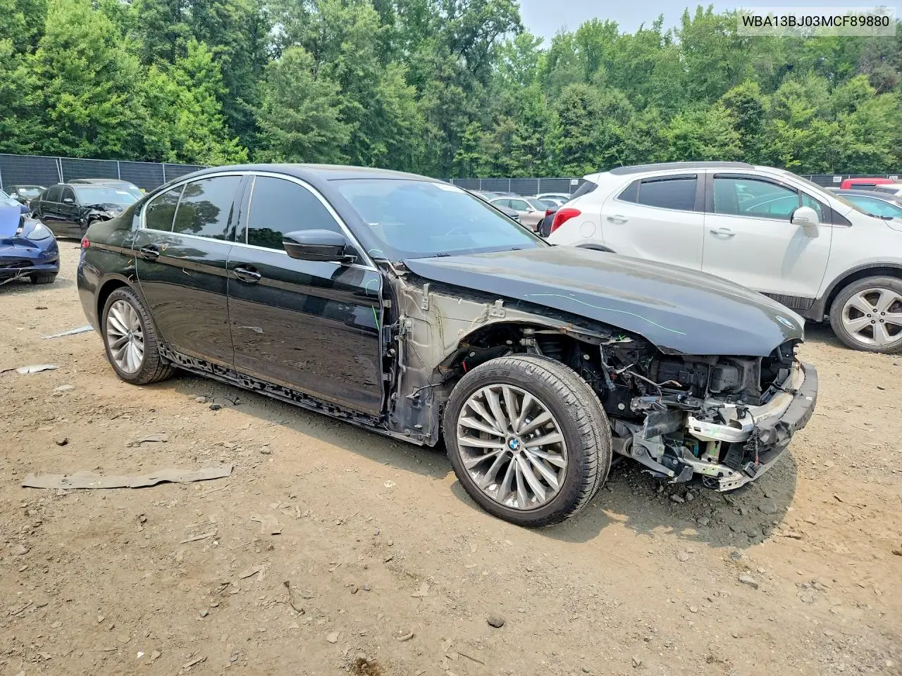 2021 BMW 530 Xi VIN: WBA13BJ03MCF89880 Lot: 61421696