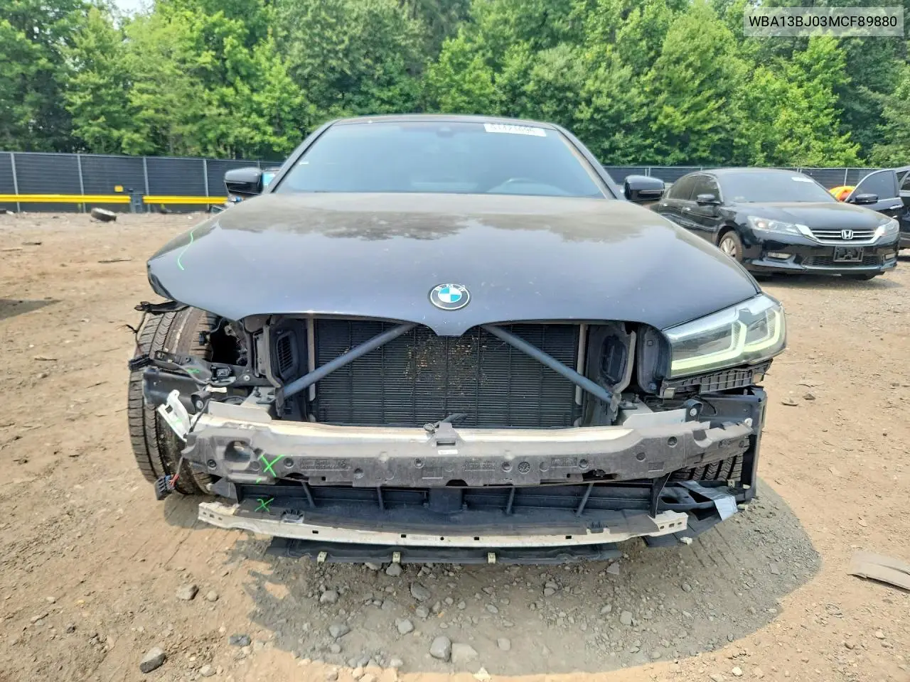 2021 BMW 530 Xi VIN: WBA13BJ03MCF89880 Lot: 61421696
