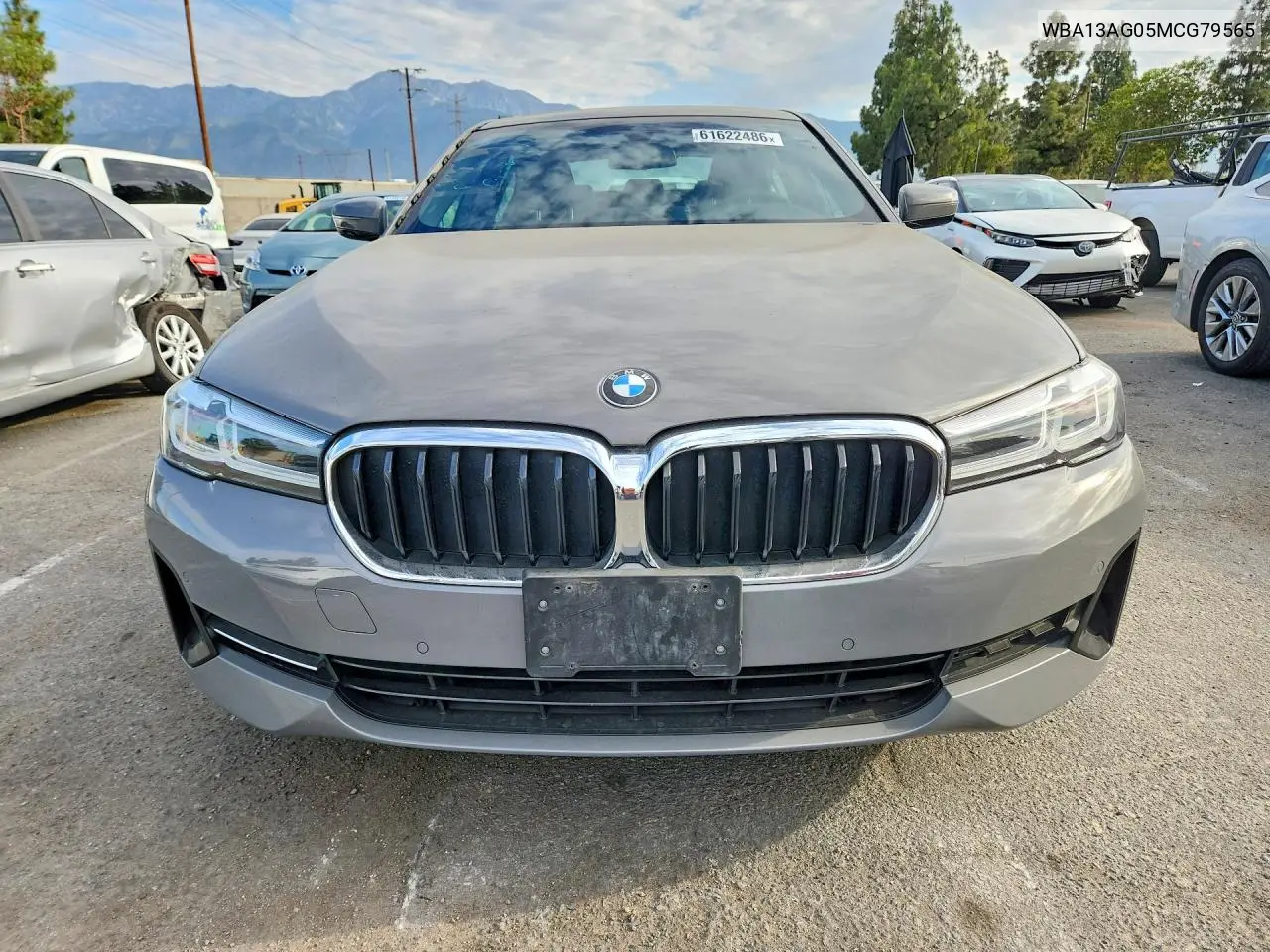 2021 BMW 530E VIN: WBA13AG05MCG79565 Lot: 61622486