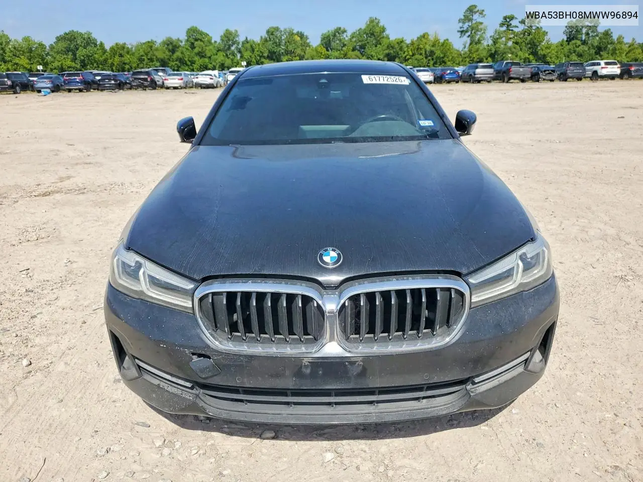 2021 BMW 530 I VIN: WBA53BH08MWW96894 Lot: 61772526