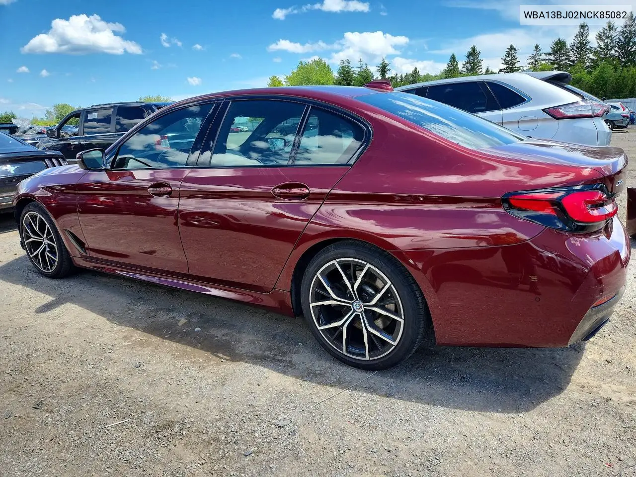 2022 BMW 530 Xi VIN: WBA13BJ02NCK85082 Lot: 57266646