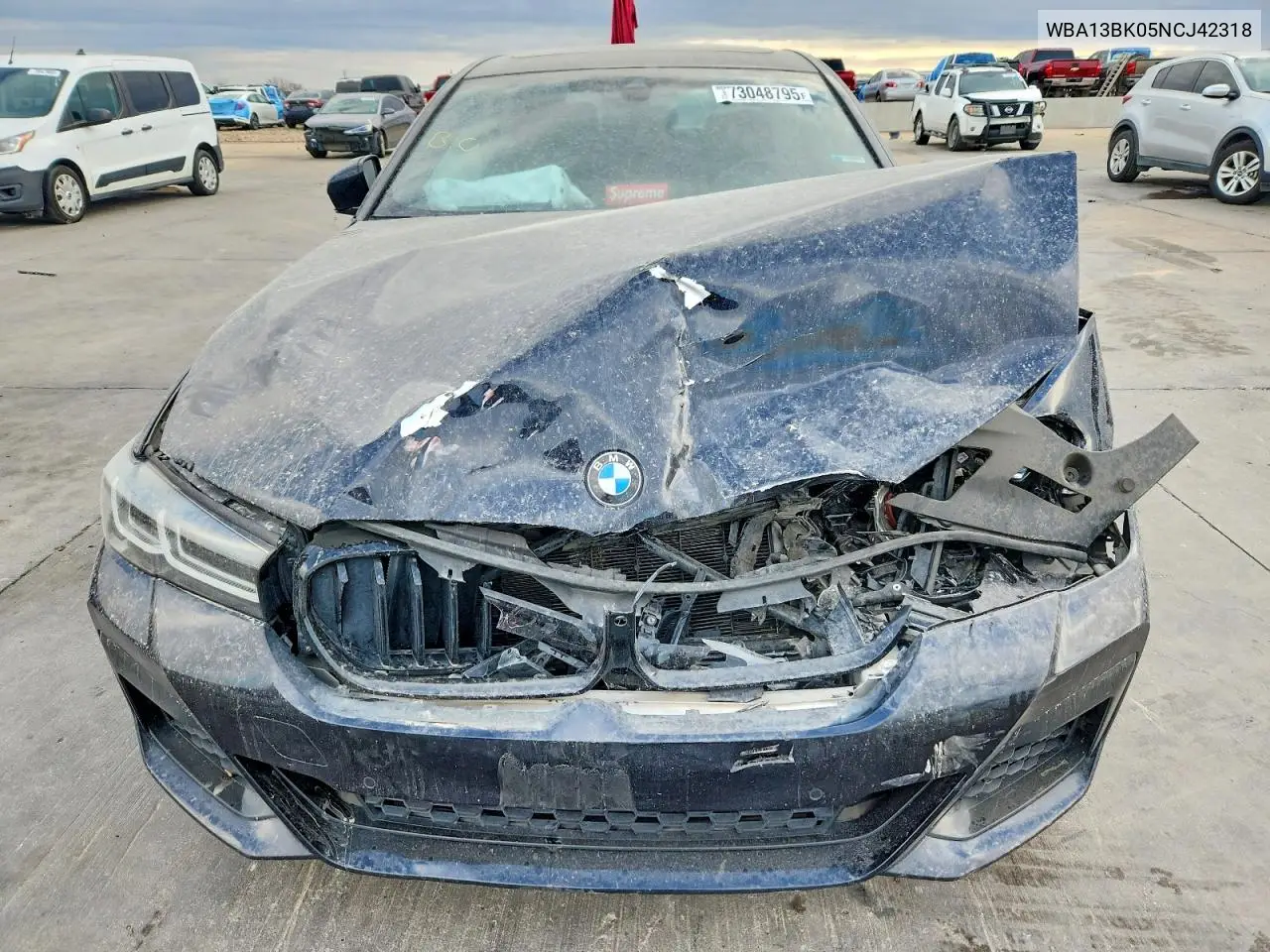 2022 BMW M550Xi VIN: WBA13BK05NCJ42318 Lot: 73048795