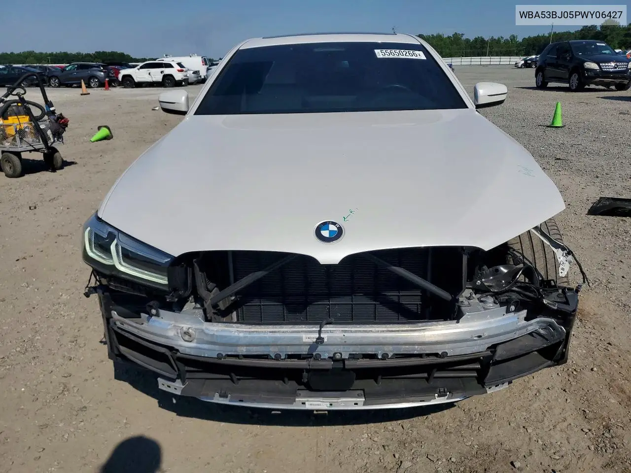 2023 BMW 540 I VIN: WBA53BJ05PWY06427 Lot: 55650266