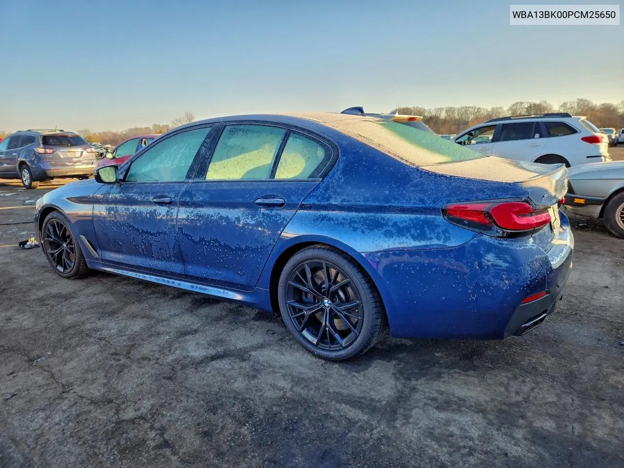 2023 BMW M550Xi VIN: WBA13BK00PCM25650 Lot: 99457635