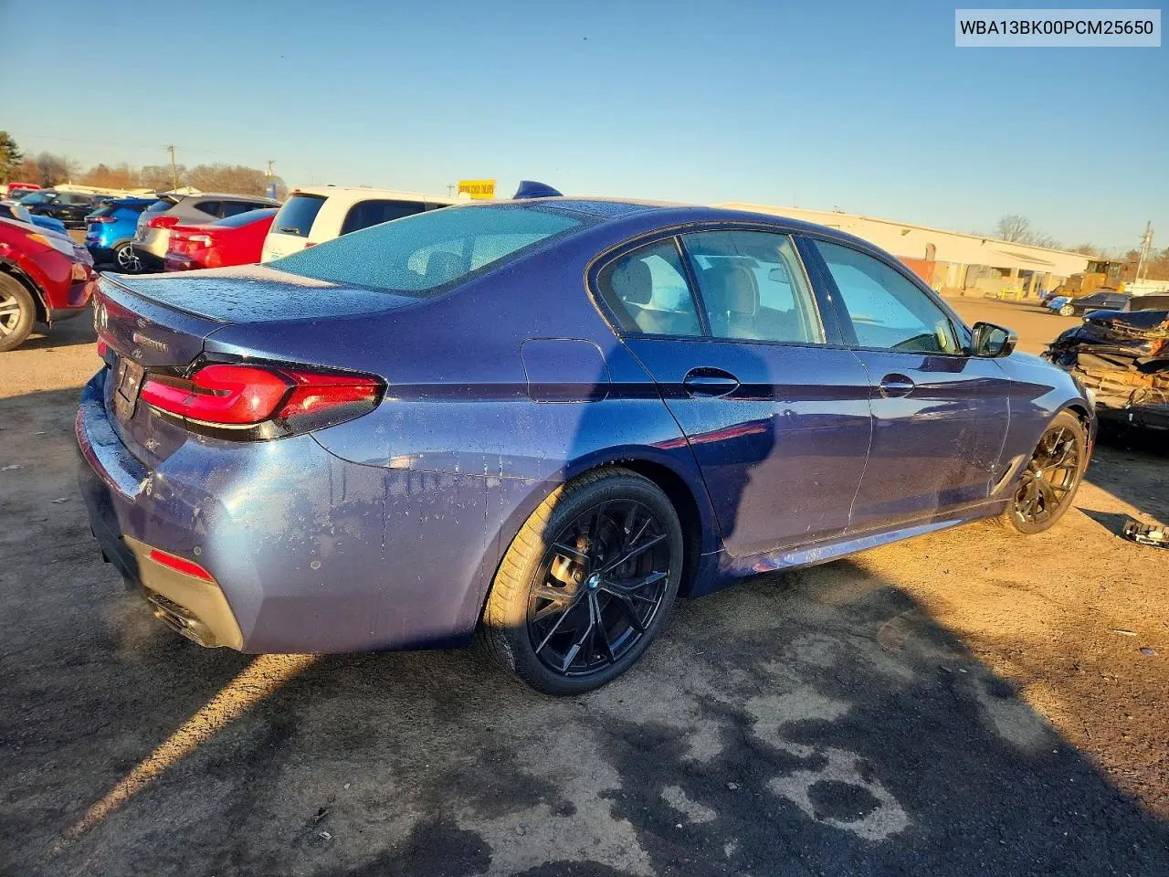 2023 BMW M550Xi VIN: WBA13BK00PCM25650 Lot: 99457635