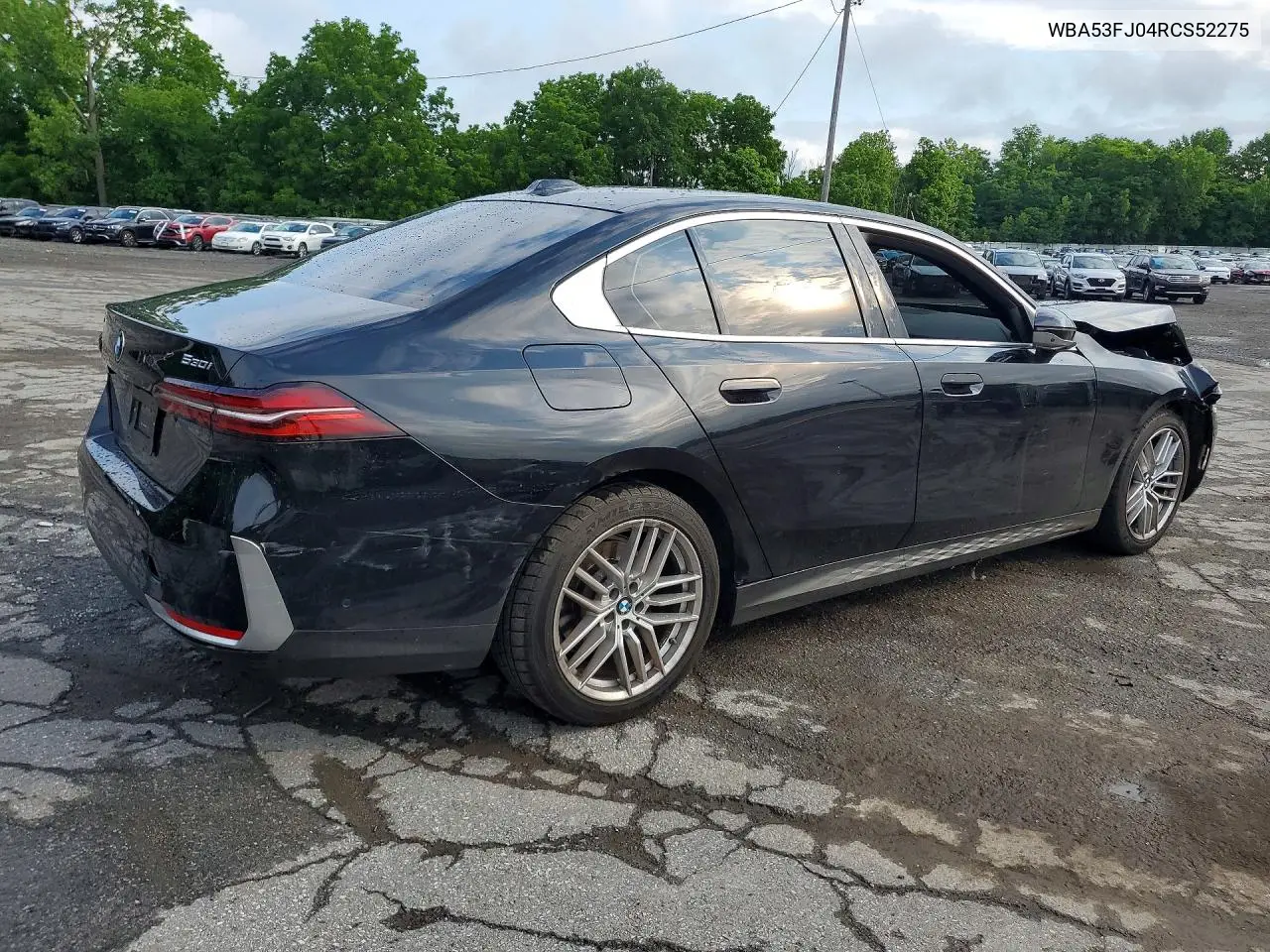 2024 BMW 530 Xi VIN: WBA53FJ04RCS52275 Lot: 58799436