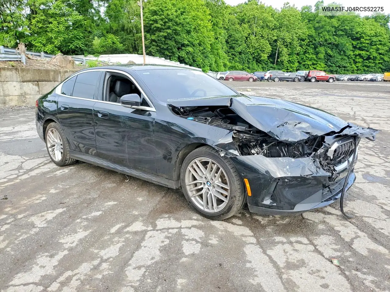 2024 BMW 530 Xi VIN: WBA53FJ04RCS52275 Lot: 58799436