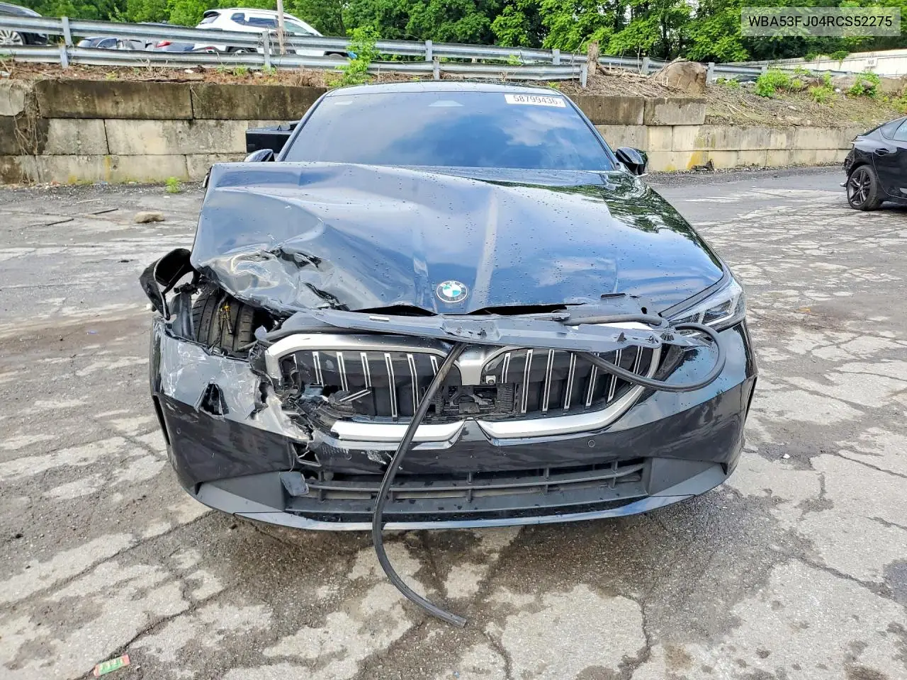 2024 BMW 530 Xi VIN: WBA53FJ04RCS52275 Lot: 58799436