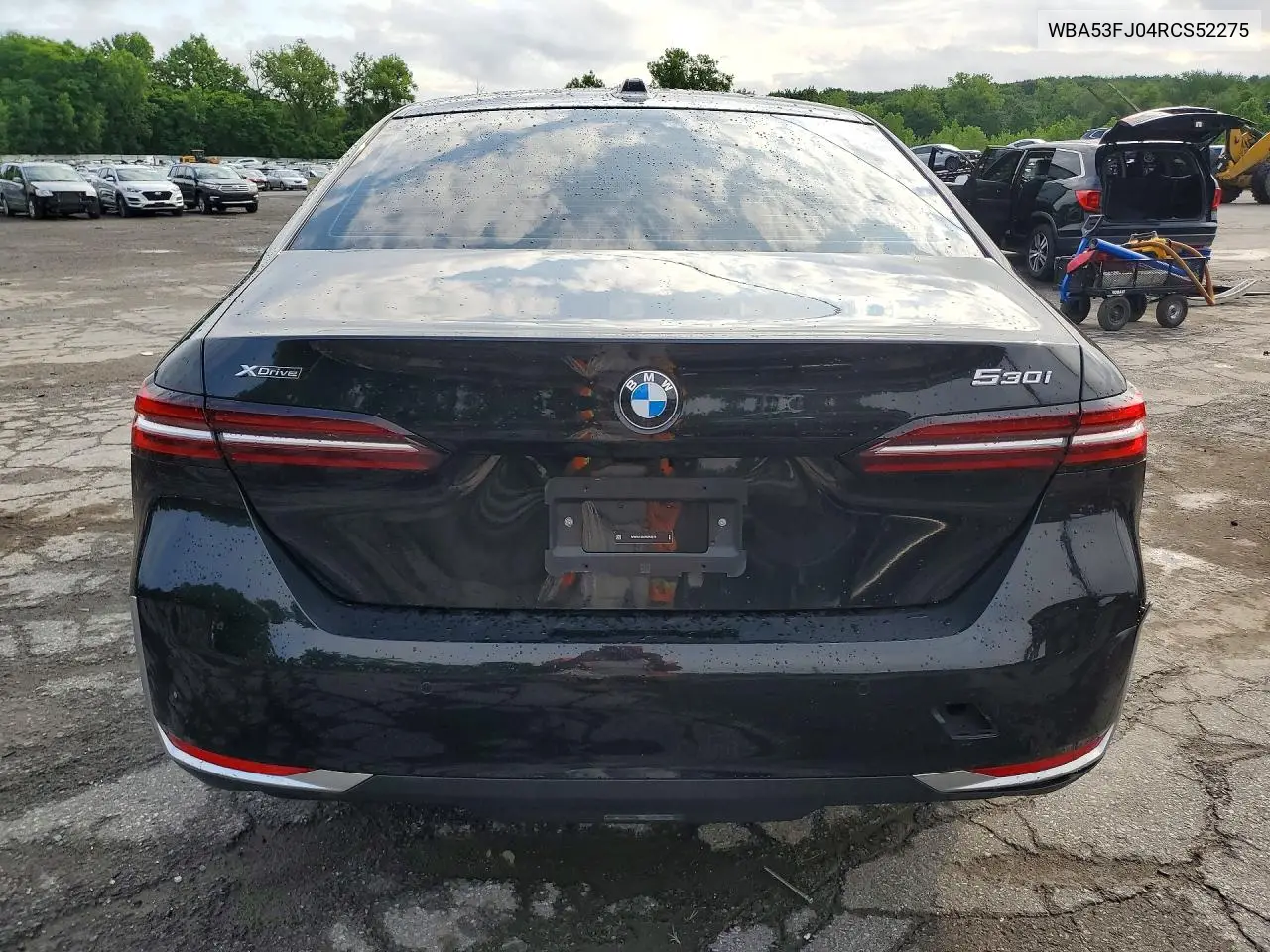 2024 BMW 530 Xi VIN: WBA53FJ04RCS52275 Lot: 58799436