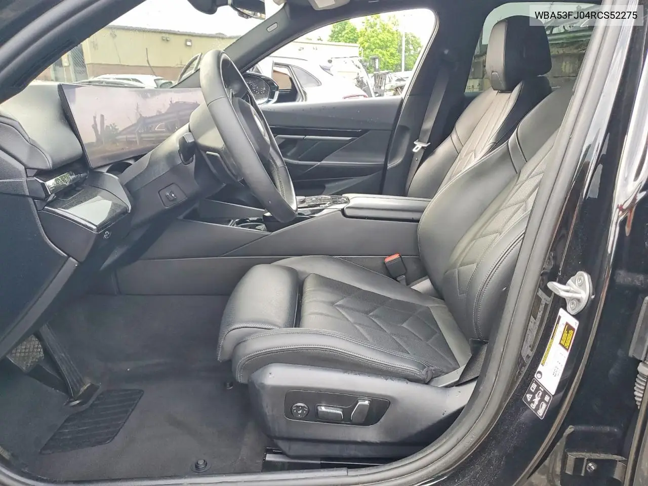 2024 BMW 530 Xi VIN: WBA53FJ04RCS52275 Lot: 58799436