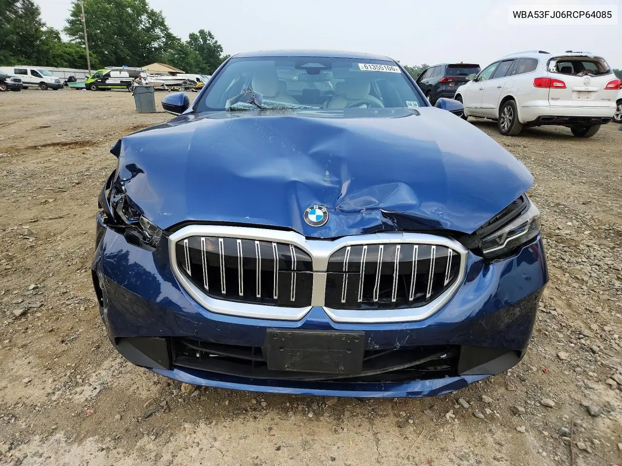 2024 BMW 530 Xi VIN: WBA53FJ06RCP64085 Lot: 61355106