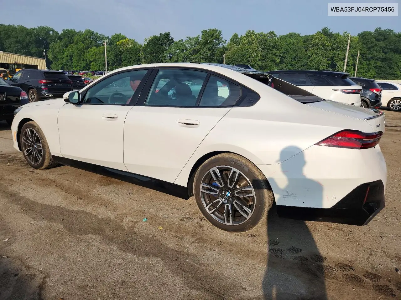 2024 BMW 530 Xi VIN: WBA53FJ04RCP75456 Lot: 61389316
