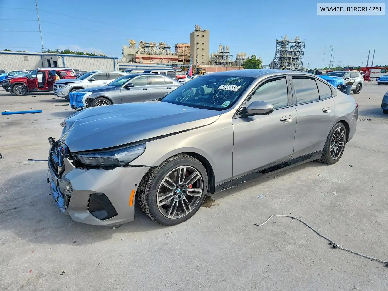 2024 BMW 530 I VIN: WBA43FJ01RCR14261 Lot: 61606386