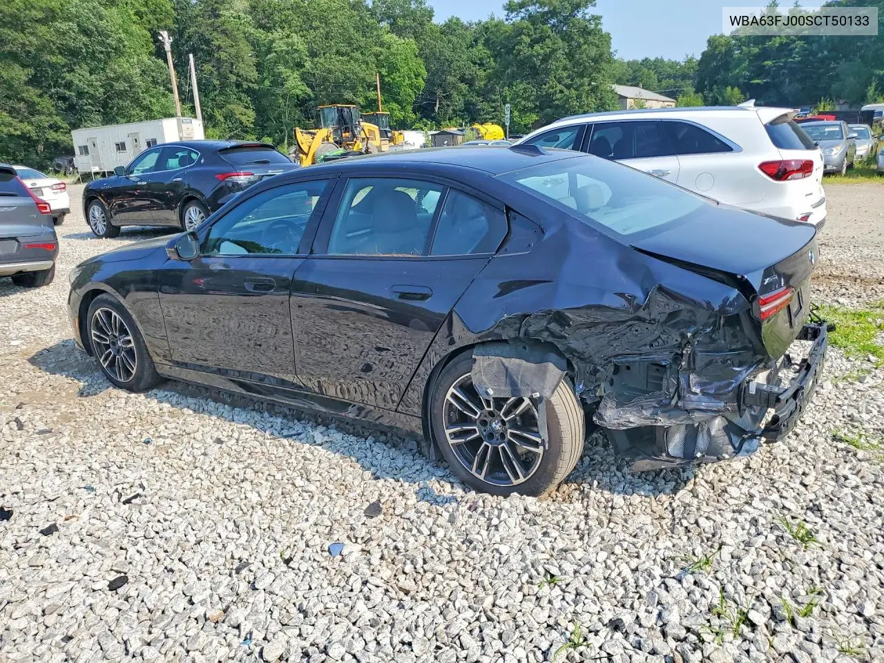 2025 BMW 540 Xi VIN: WBA63FJ00SCT50133 Lot: 59578626
