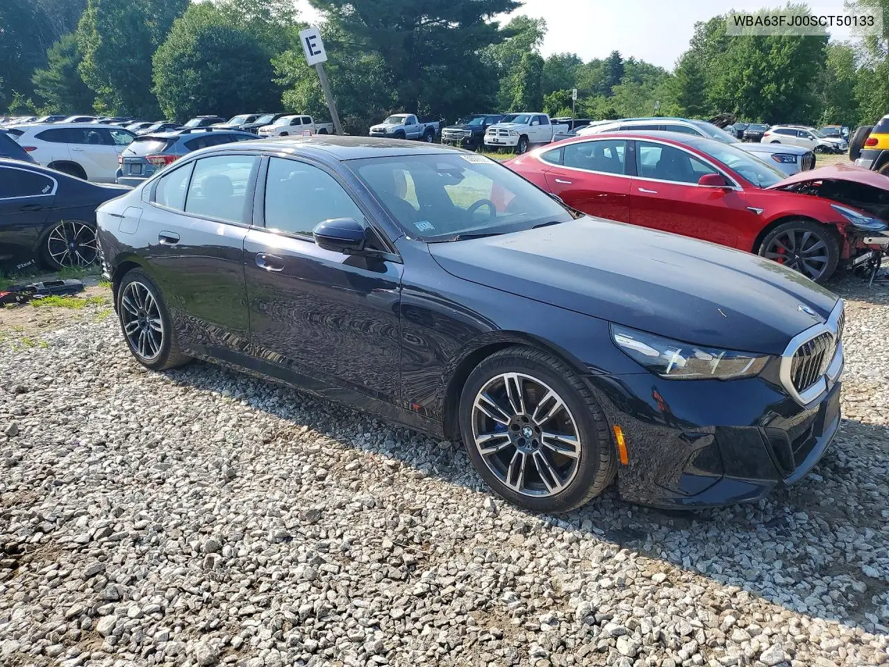 2025 BMW 540 Xi VIN: WBA63FJ00SCT50133 Lot: 59578626