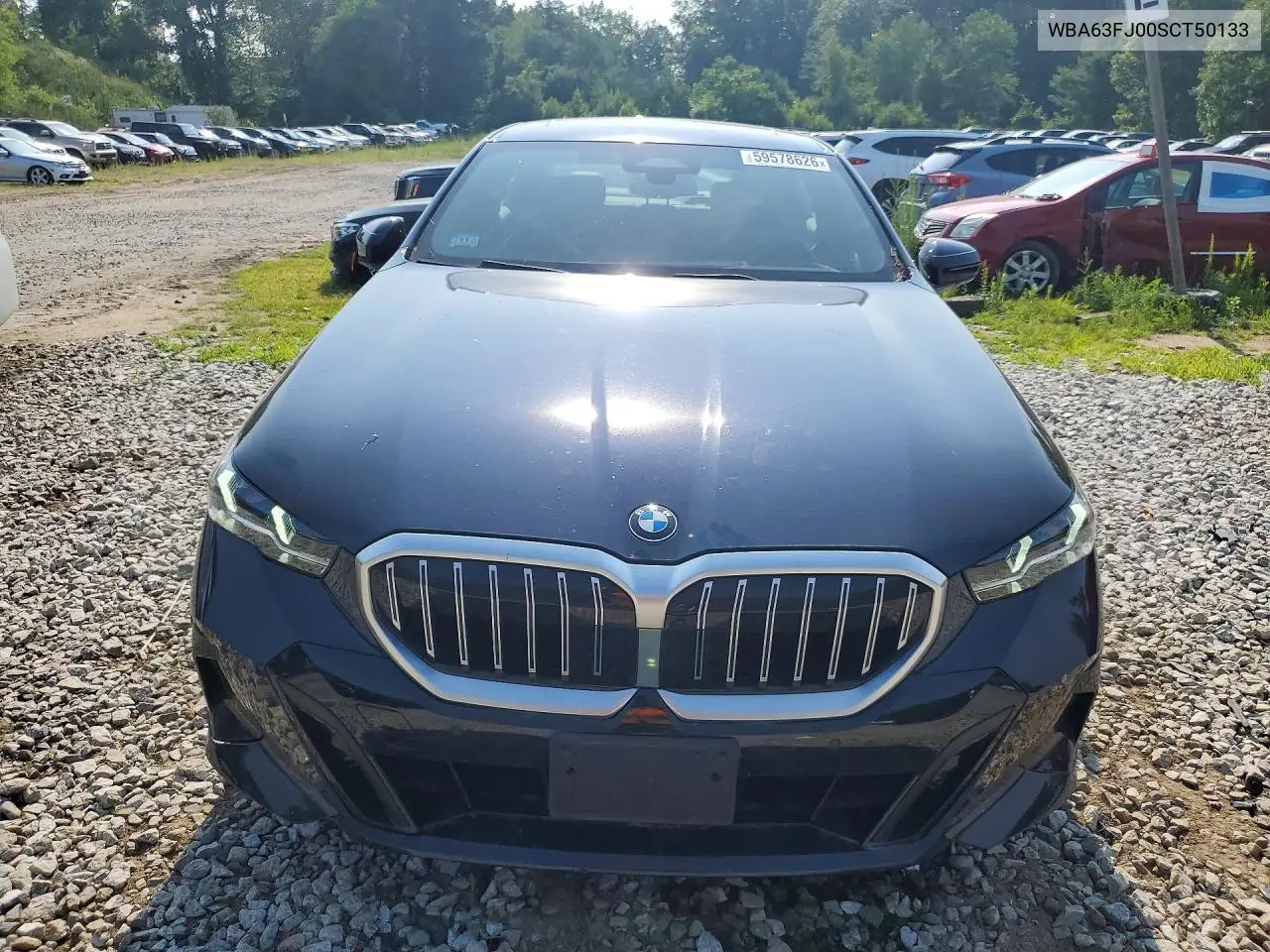 2025 BMW 540 Xi VIN: WBA63FJ00SCT50133 Lot: 59578626