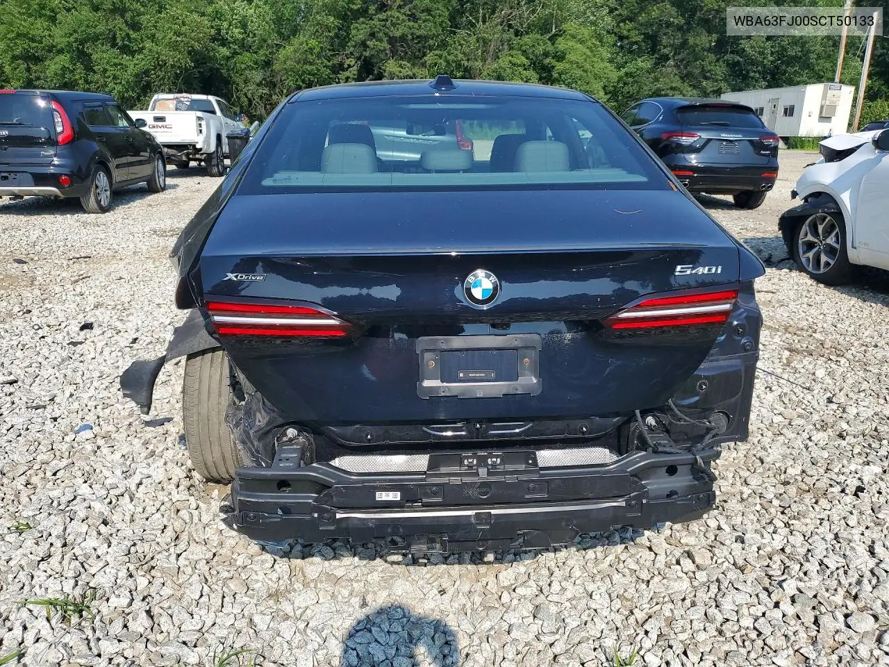 2025 BMW 540 Xi VIN: WBA63FJ00SCT50133 Lot: 59578626