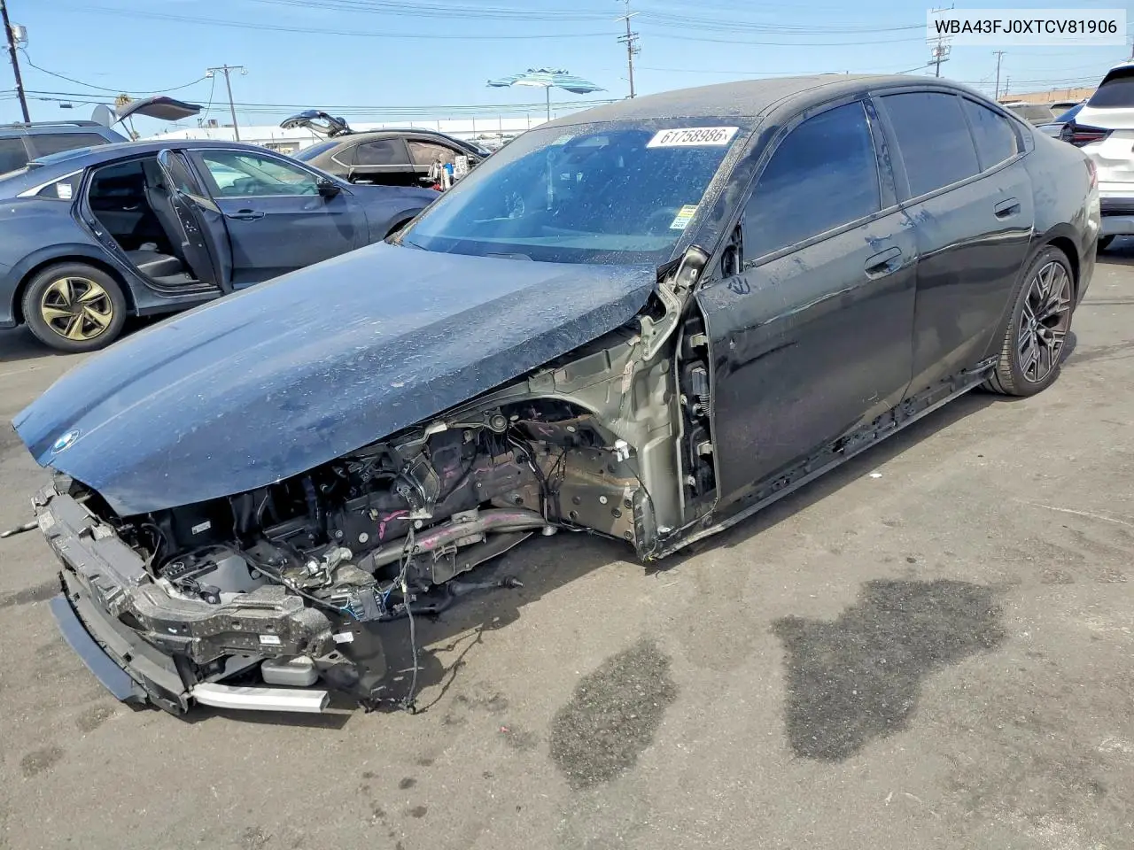 2026 BMW 530 I VIN: WBA43FJ0XTCV81906 Lot: 61758986