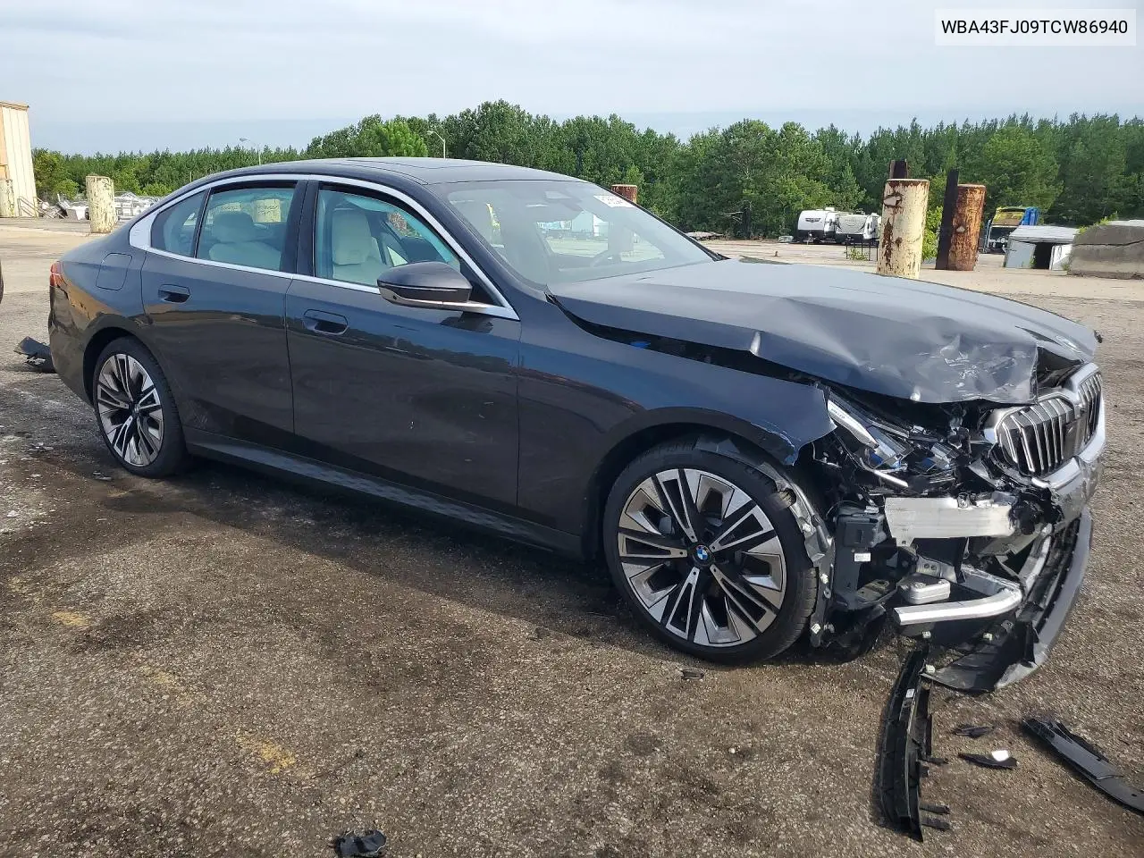 2026 BMW 530 I VIN: WBA43FJ09TCW86940 Lot: 61885446