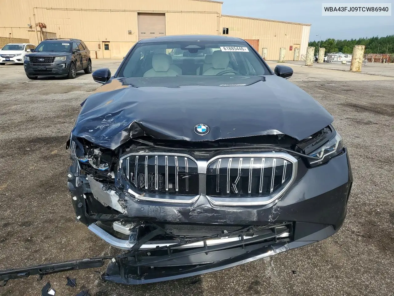 2026 BMW 530 I VIN: WBA43FJ09TCW86940 Lot: 61885446