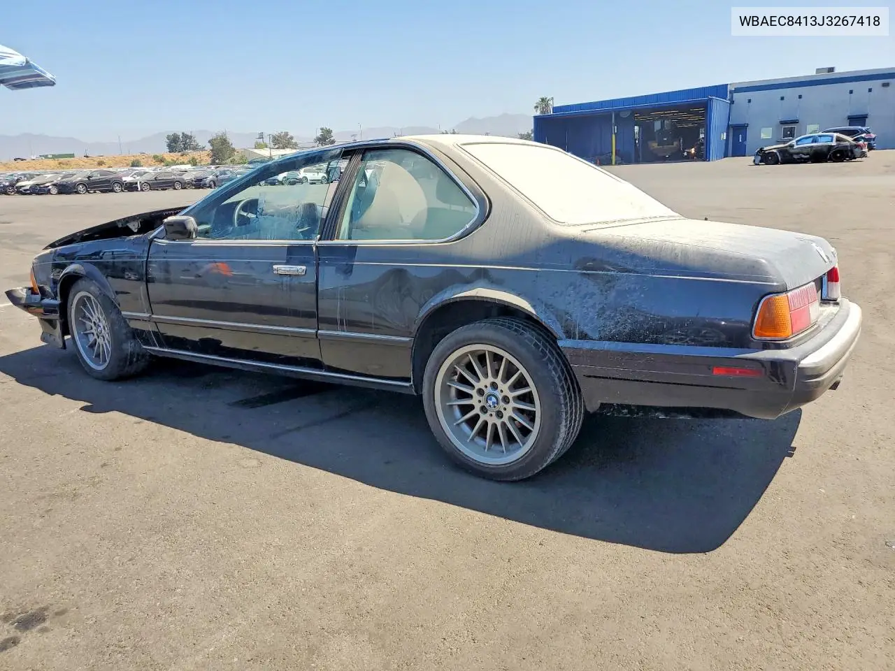 1988 BMW 635 Csi Automatic VIN: WBAEC8413J3267418 Lot: 60442126
