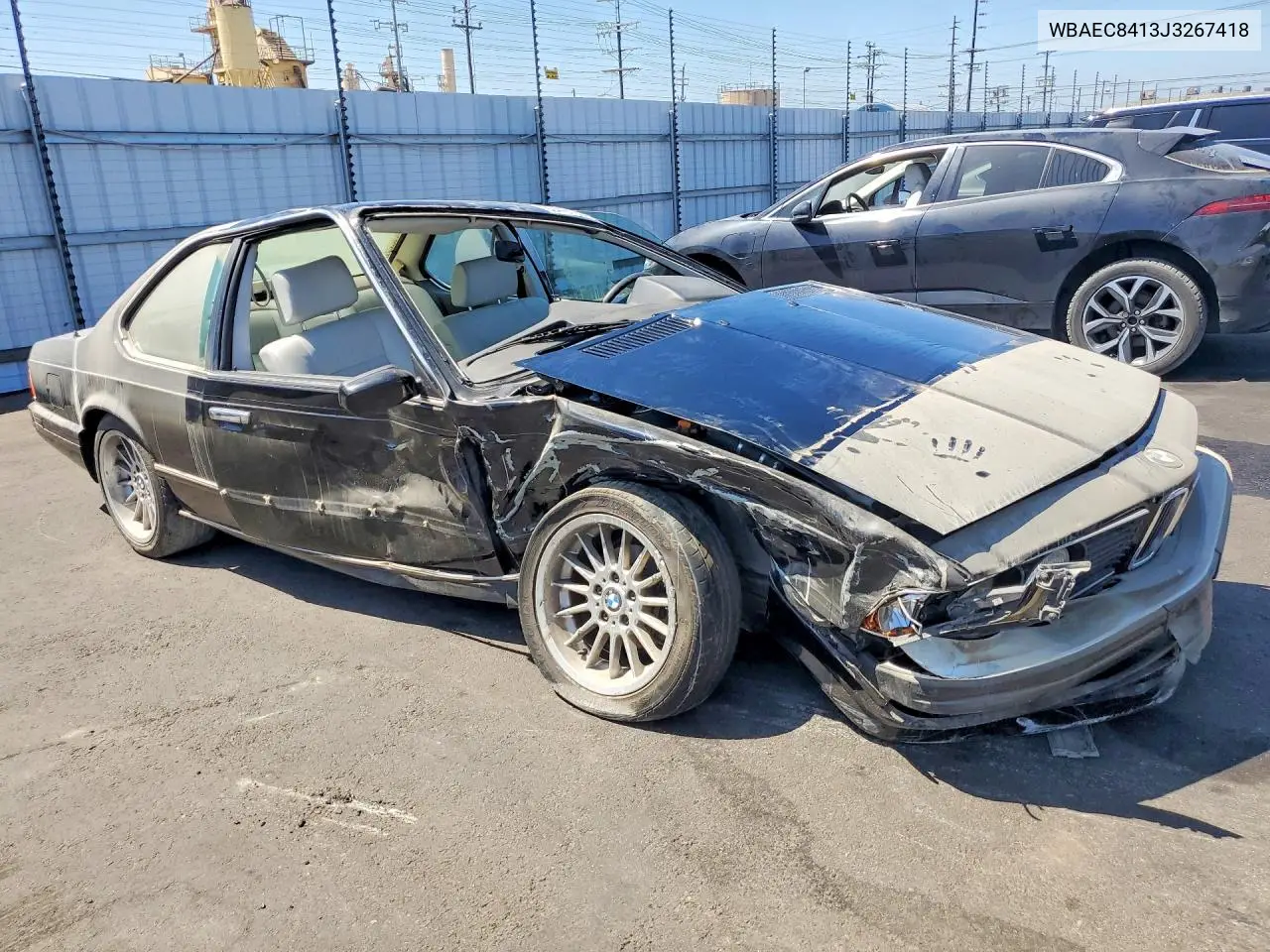 1988 BMW 635 Csi Automatic VIN: WBAEC8413J3267418 Lot: 60442126