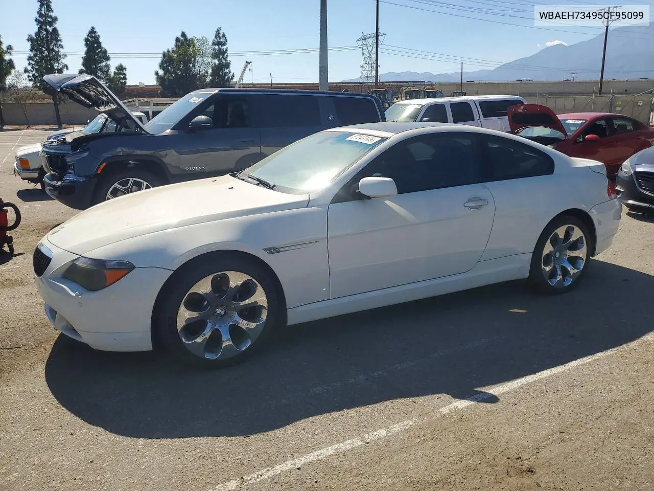 2005 BMW 645 Ci Automatic VIN: WBAEH73495CF95099 Lot: 57247146