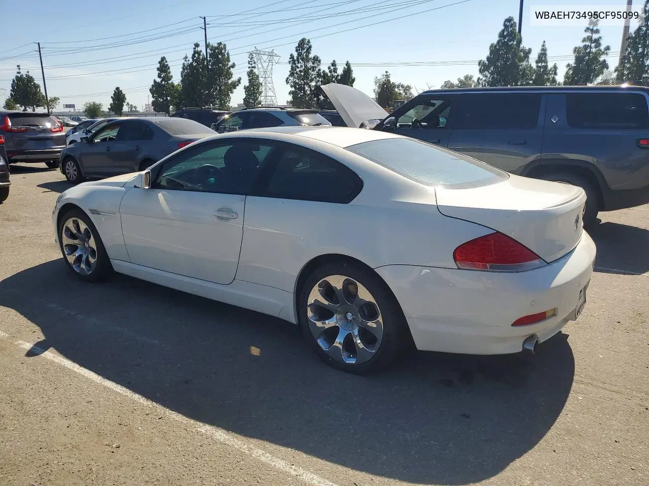 2005 BMW 645 Ci Automatic VIN: WBAEH73495CF95099 Lot: 57247146