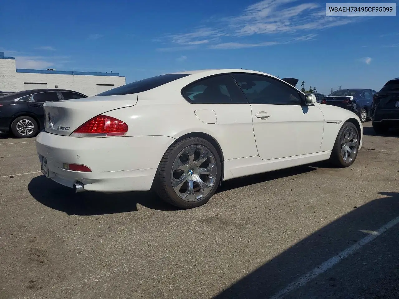 2005 BMW 645 Ci Automatic VIN: WBAEH73495CF95099 Lot: 57247146