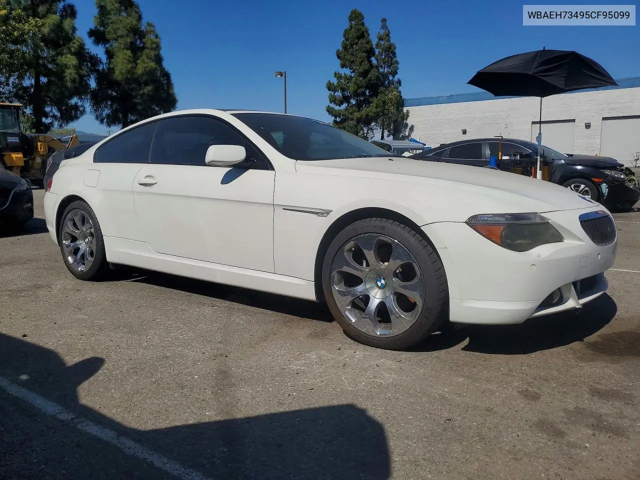 2005 BMW 645 Ci Automatic VIN: WBAEH73495CF95099 Lot: 57247146
