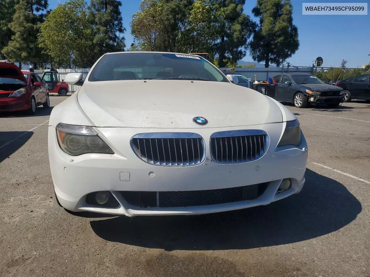 2005 BMW 645 Ci Automatic VIN: WBAEH73495CF95099 Lot: 57247146