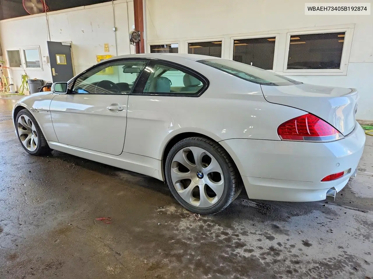 2005 BMW 645 Ci Automatic VIN: WBAEH73405B192874 Lot: 61281056