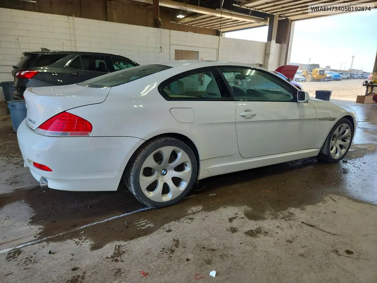 2005 BMW 645 Ci Automatic VIN: WBAEH73405B192874 Lot: 61281056