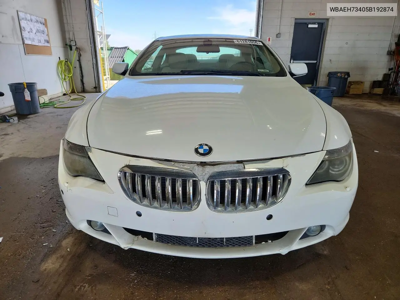 2005 BMW 645 Ci Automatic VIN: WBAEH73405B192874 Lot: 61281056