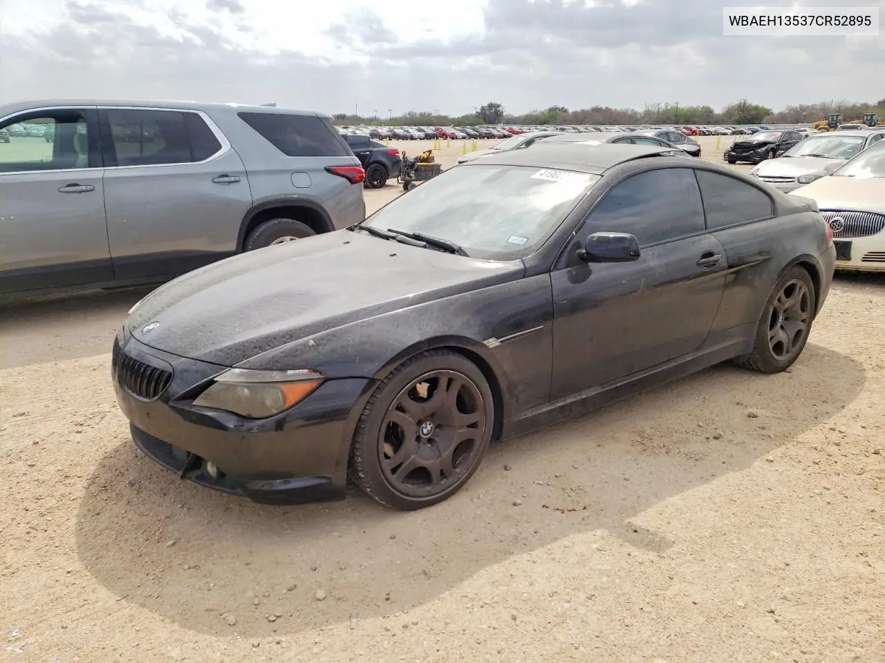 2007 BMW 650 I VIN: WBAEH13537CR52895 Lot: 41900286